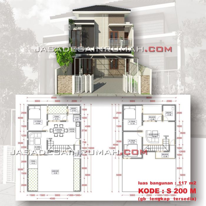 Desain Rumah Luas 88m2 Panduan Lengkap