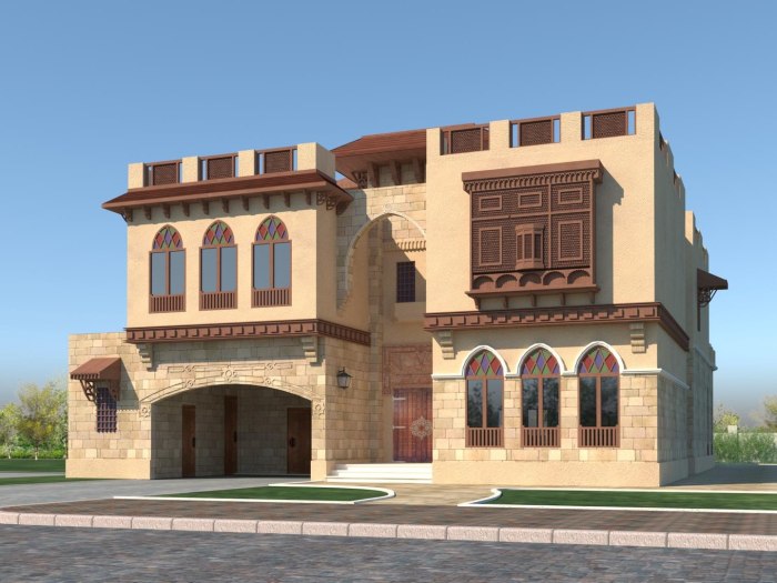 Architecture islamic house style villa modern saudi muslim arabia andalusian andalus elevation facade casas residential arquitetura architects fachadas архитектура saved