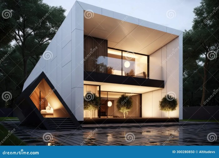 Desain rumah minimalis 2 lantai bentuk s