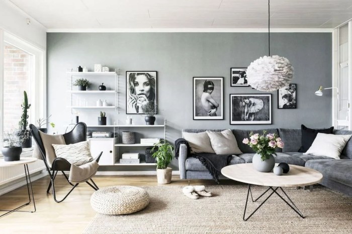 Wohnzimmer skandinavisch modern