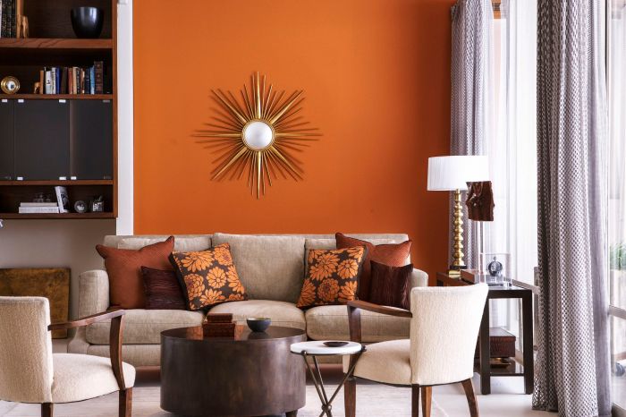 Warm color living room schemes cozy kindesign comment