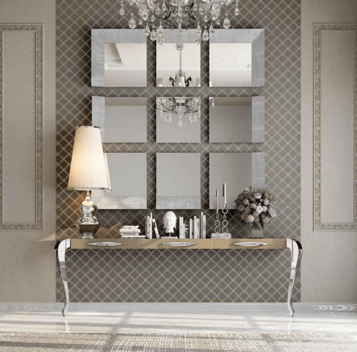 Hall mirror mirrors foyer hallway entryway espejos decorating espelho oglinzile pick hallways light espejo deringhall