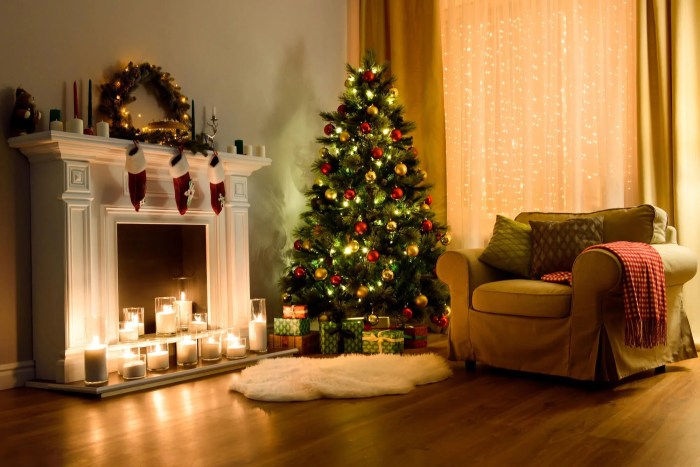 Echter baum im wohnzimmer